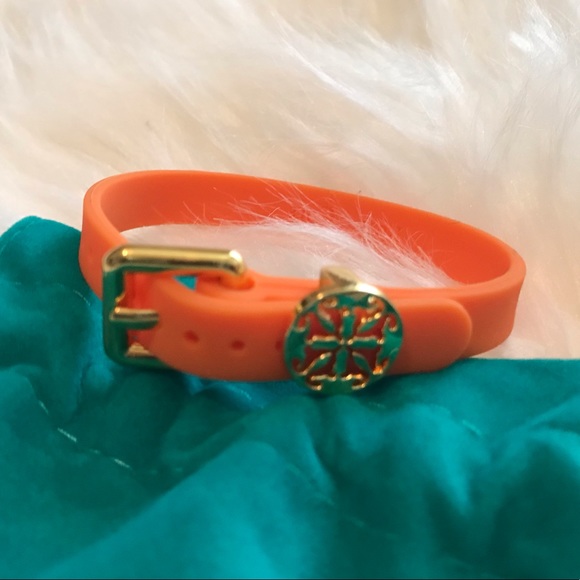 Rustic Cuff Jewelry - Rustic Cuff || Orange Bracelet with Gold Buckle
